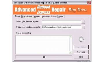 Outlook Express Repair for Windows - Download it from Habererciyes for free